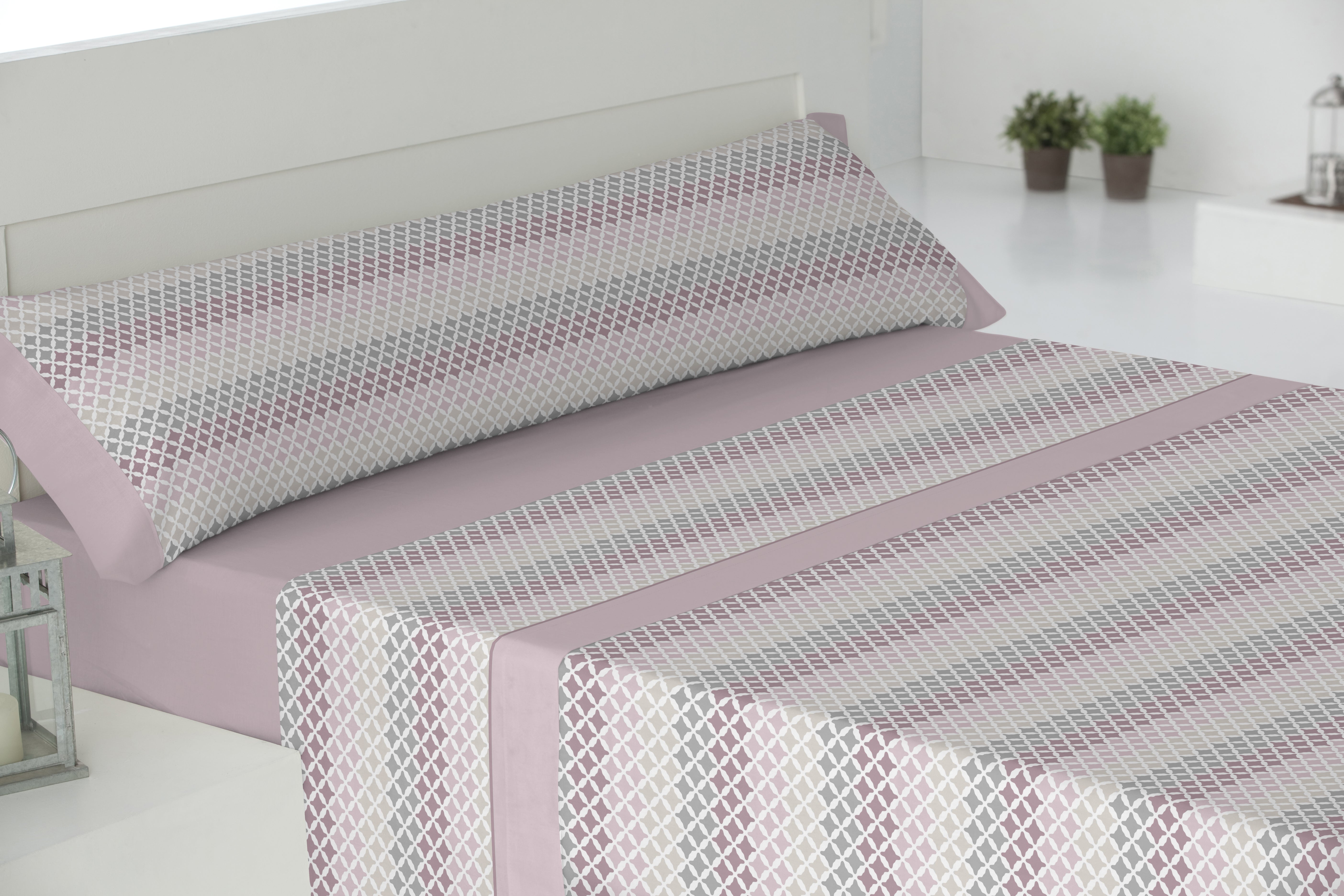 Juego de Sábanas Verano Poliéster/Algodón: CLARA