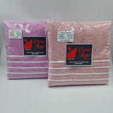 Juego de Toallas Baño 100% Algodón Peinado, 550 GR/M2